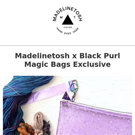 Black ourl magic bags